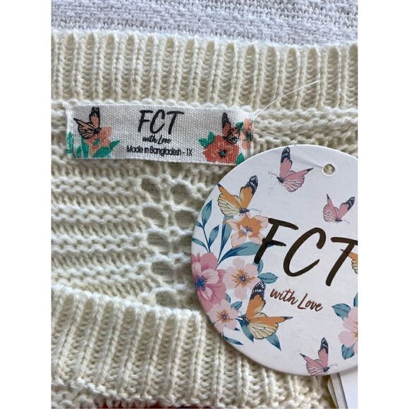 FULL CIRCLE TRENDS WOMEN’S 1X CHEVRON LONG SLEEVE KNIT SWEATER - Picture 8 of 9